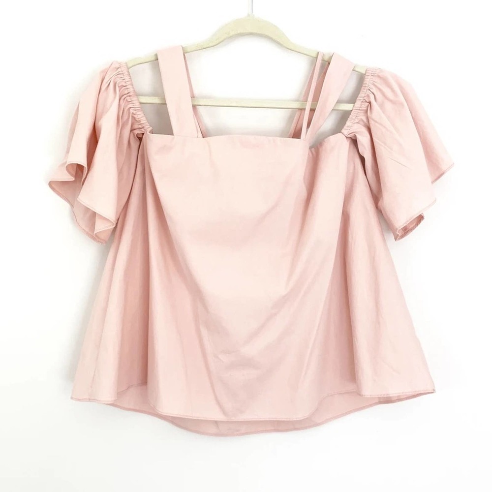 NWT J.O.A Just One Answer Cold Shoulder Top